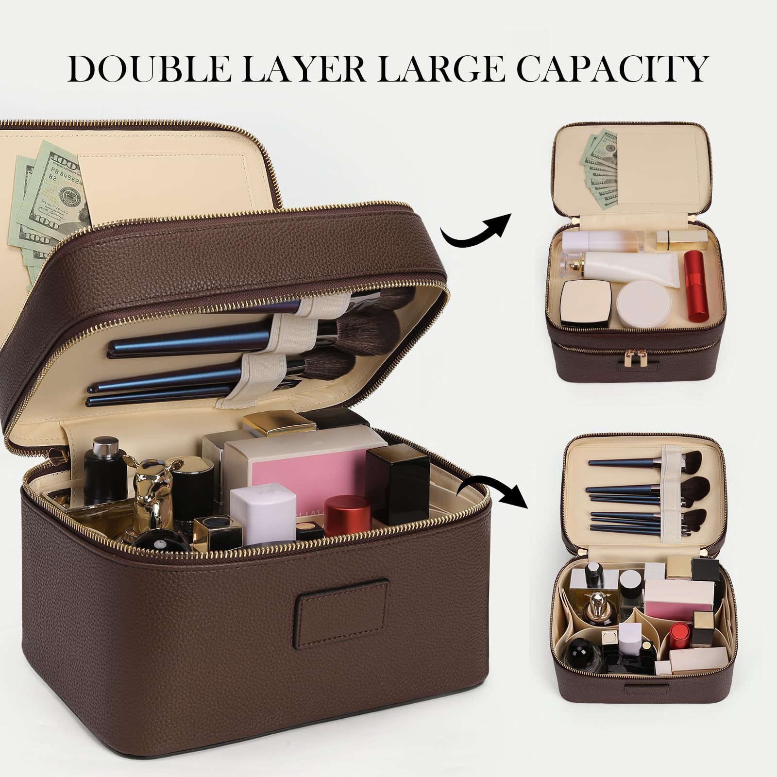 Luxury Bags Quality - Borsa Cosmetica di Lusso a Doppio