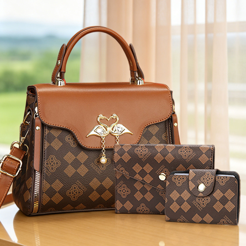 Luxury Bags & Leather Repair Of Atlanta - Set di 3 borse da donna,