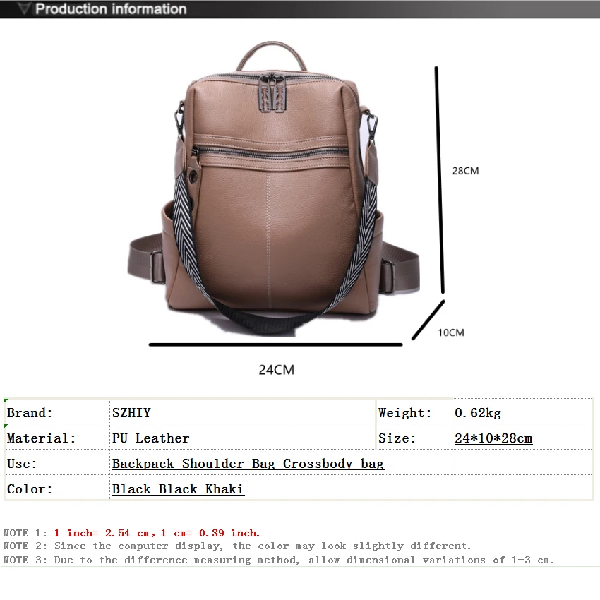 Zaino da viaggio da donna con  - Luxury Bags Quality recensione e prezzo