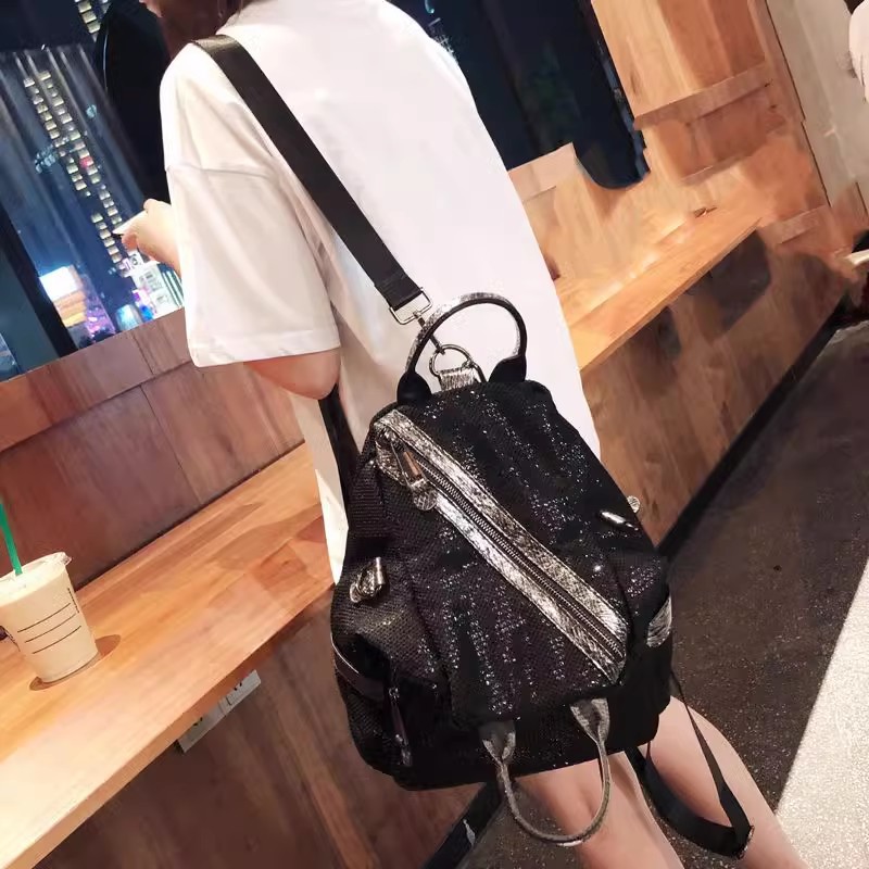 Nuove donne Nylon paillettes z - Luxury Bags Quality recensione e prezzo
