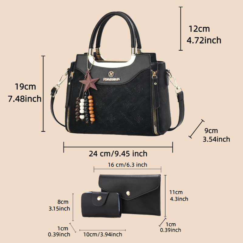 Elegante borsa da donna, tinta - Luxury Bags & Leather Repair Of Atlanta recensione e prezzo