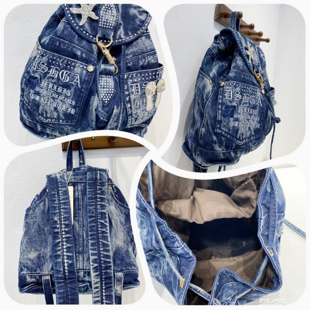 Zaino da donna in denim di lus - Luxury Bags Quality recensione e prezzo