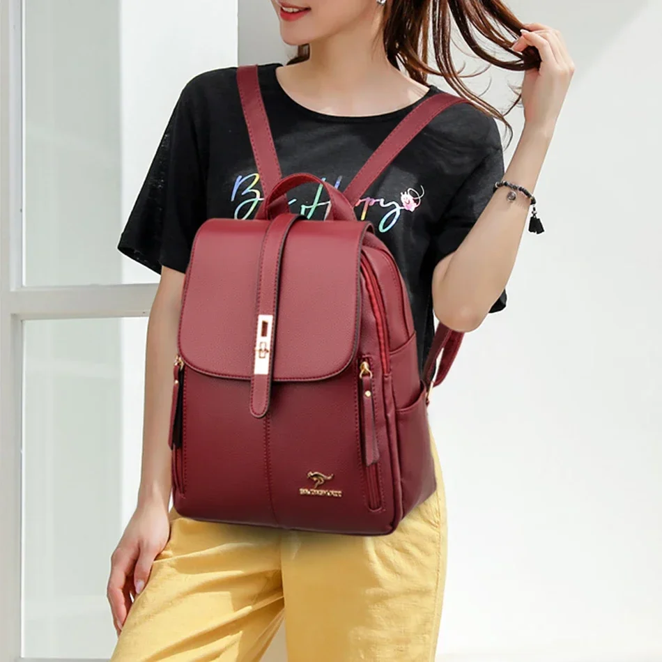 Zaino da donna in pelle di gra - Luxury Bags Quality recensione e prezzo