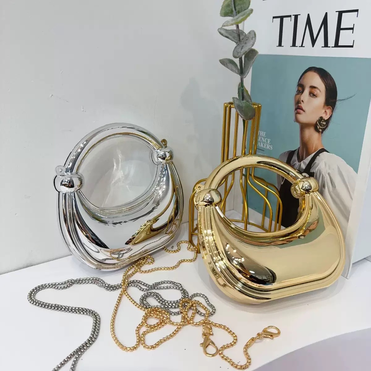 Mini borsa da sera dorata Bors - Luxury Bags Quality recensione e prezzo