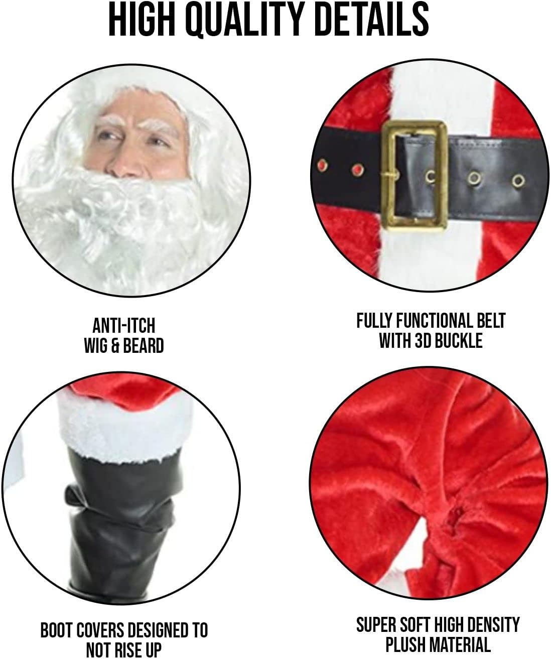 Costume da Babbo Natale natali - Luxury Bags Europe recensione e prezzo