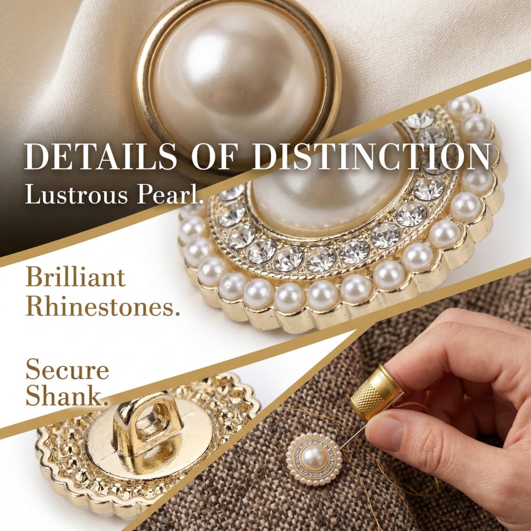 10 bottoni di lusso in metallo - Luxury Bags Dry Clean recensione e prezzo